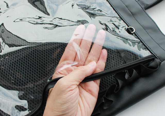 ダイソー 推しバッグ クリアポケット