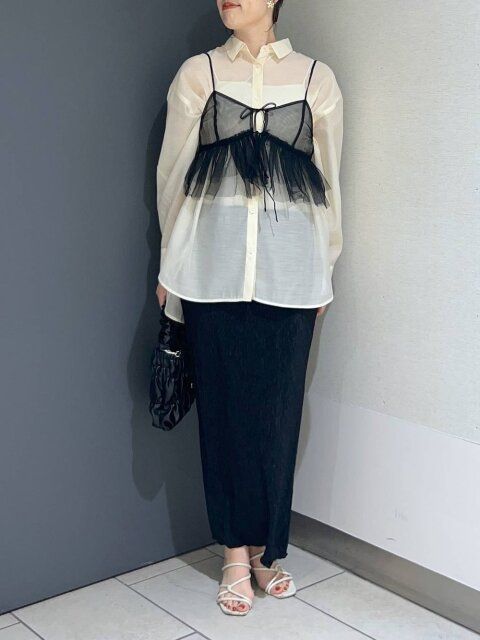 シアートップスのコーデ5