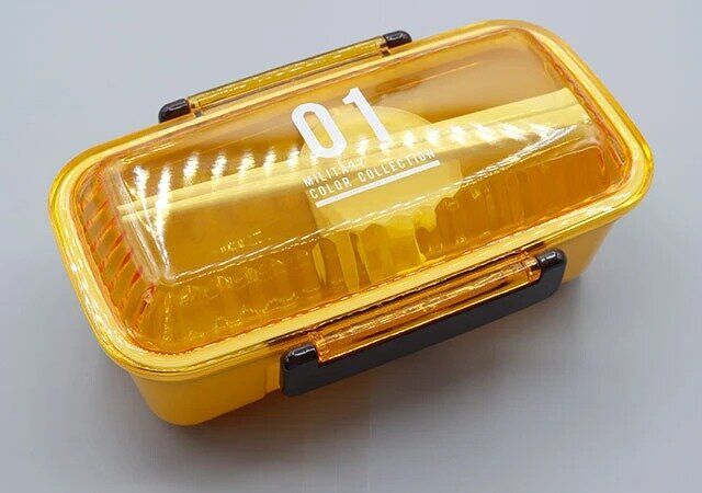 ランチボックス（ドーム型、1段、500mL）