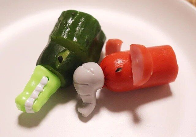 動物の鼻ピックス 8P使用例