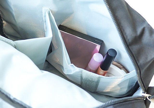 スタディオクリップ付録黒ショルダーバッグレビュー内ポケット