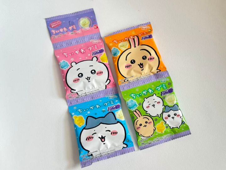 ちいかわ新商品グミ、パッケージ