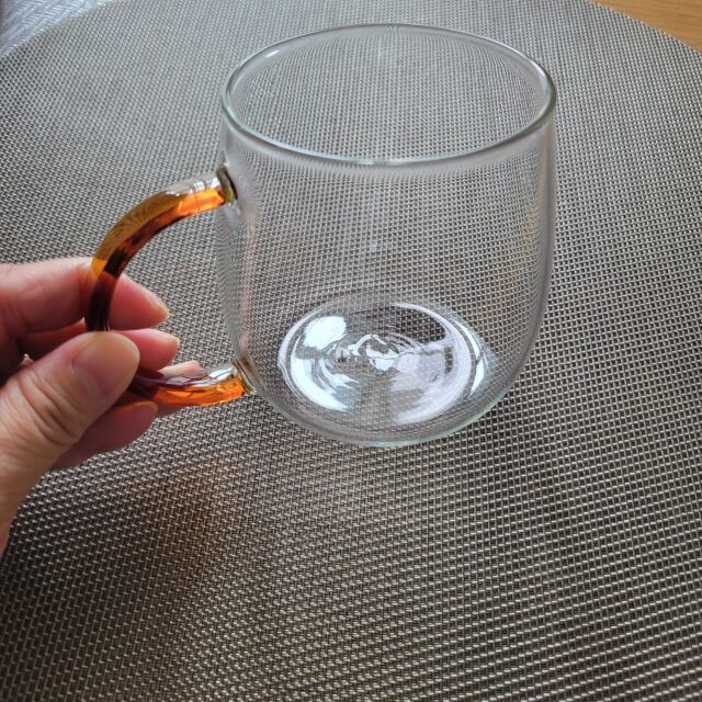 耐熱ガラスラウンドマグ