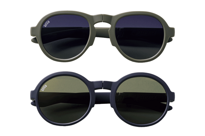 折り畳めて、超軽量。〈SOUTH2 WEST8〉 × 〈MEGANEROCK〉のサングラス