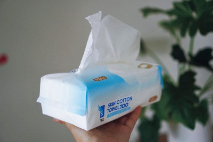 使い捨てフェイスタオル