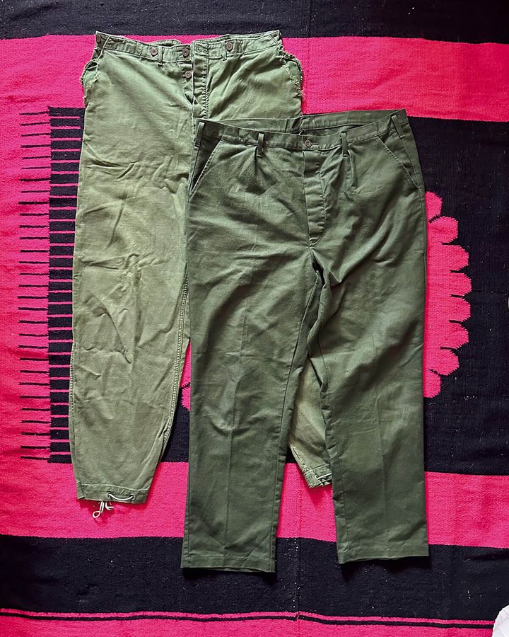 スウェーデン軍のパンツ