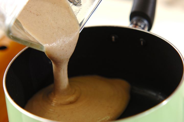 シイタケのポタージュの作り方3
