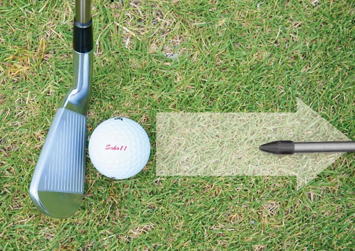 アイアンの“ベタピンショット”に効く！ 方向性がよくなるカンタン練習法