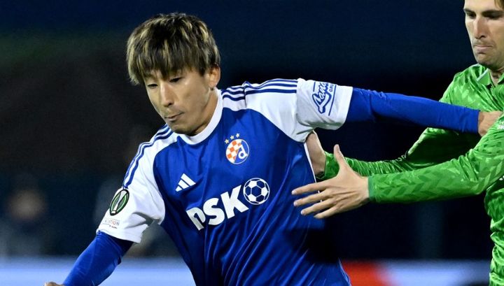 ディナモ・ザグレブ、金子拓郎の退団を発表 「ローン移籍終了で日本に帰国」