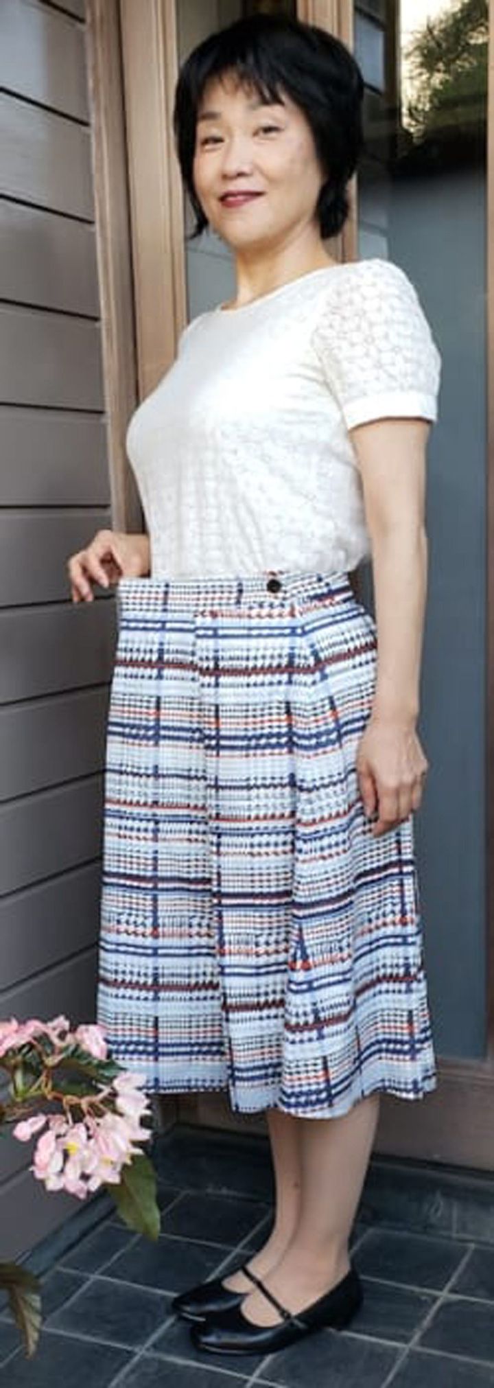 ゆるくなったスカート