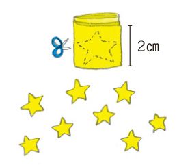 七夕の笹飾りに、短冊を付けて「願いごと七夕風鈴」を作ろう！の画像3