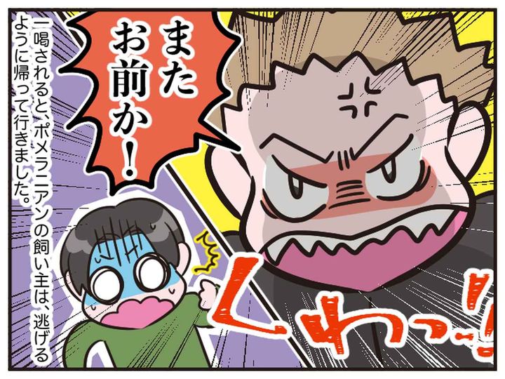 画像4: リードを伸ばしっぱなしの飼い主