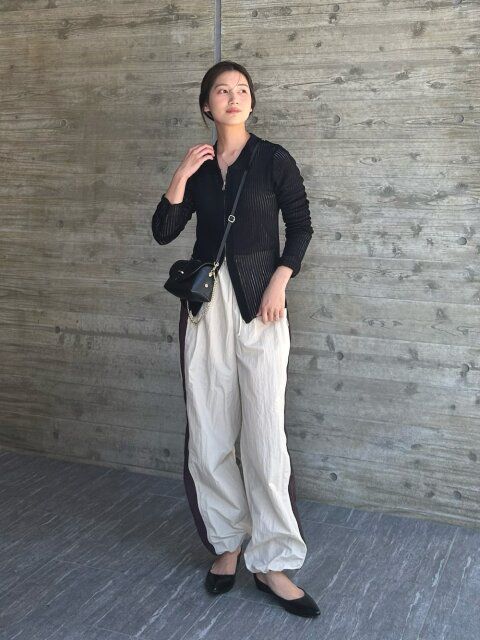 ワイドパンツのコーデ1