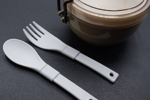 ダイソー 折りたたみカトラリーセット 使用感 ロック機能