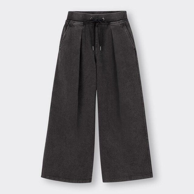 GU ウォッシュドスウェットプルオンパンツ