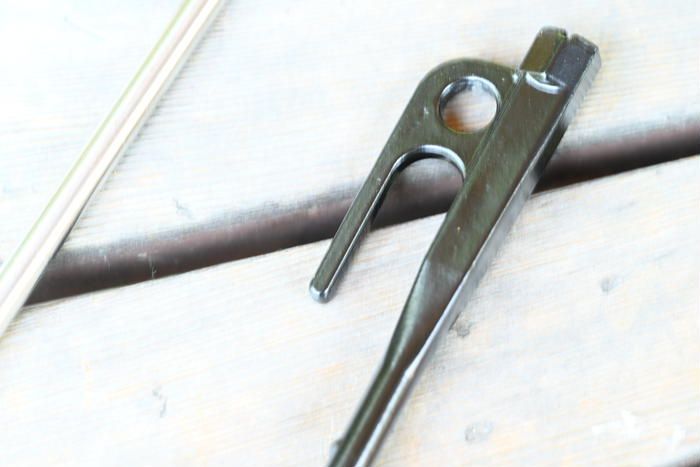 ワークマンの電動対応スクリューペグの上部の様子