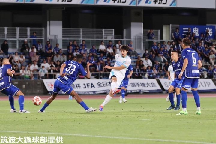 【インタビュー】注目の大学最強ストライカー筑波大FW内野航太郎が語るパリ五輪メンバー入りへの思い