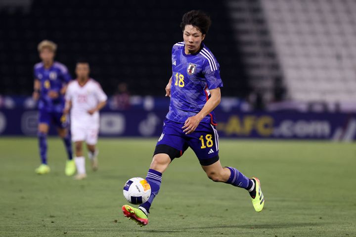 【インタビュー】注目の大学最強ストライカー筑波大FW内野航太郎が語るパリ五輪メンバー入りへの思い