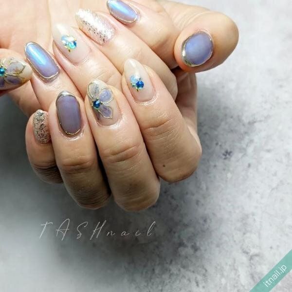 TASHnailが投稿したネイルデザイン [photoid:I0118661] via Itnail Design (736250)