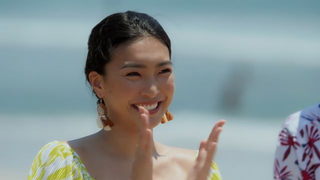 第2話にてデートプランを発表する亜樹さん