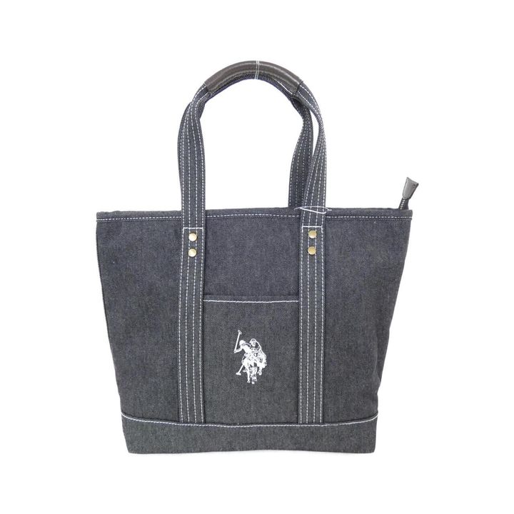 ユーエスポロアッスンのキャンパストートバッグ