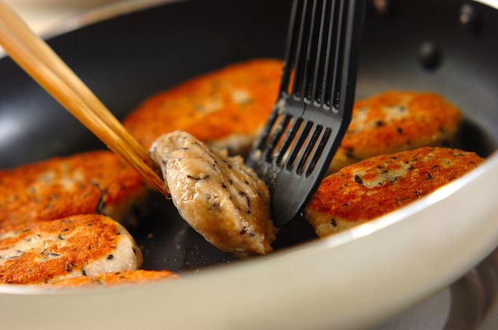 ヒジキとゴマのつくねの作り方3