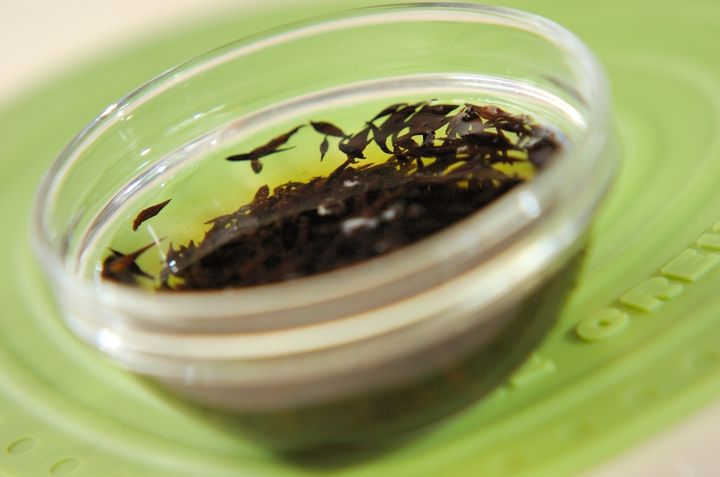 ヒジキとゴマのつくねの下準備1