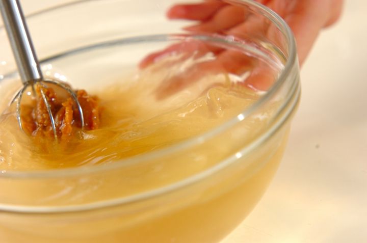 冷や汁ご飯の作り方1