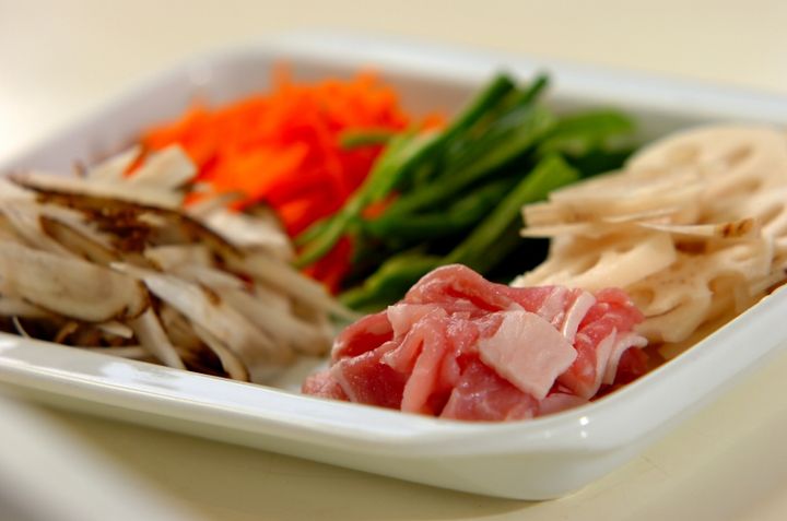 五色きんぴらの下準備2