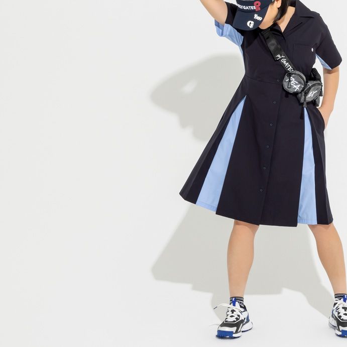 どうコーデする!? アレンジで人と差がつく！ モードなゴルフワンピース