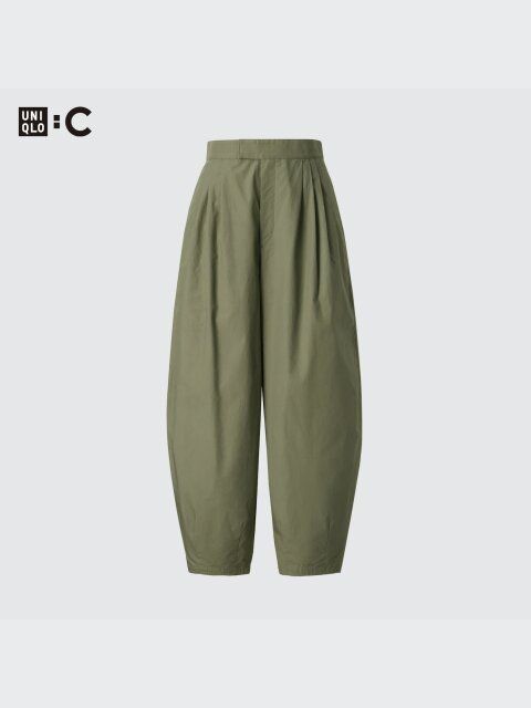 ユニクロのコットンバルーンパンツ