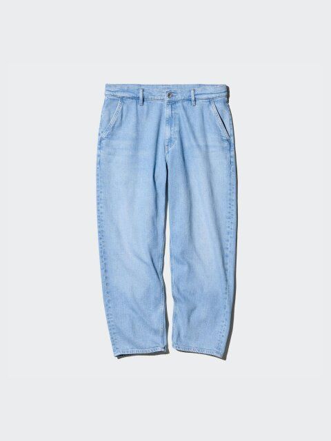 ユニクロのリラックスアンクルジーンズ