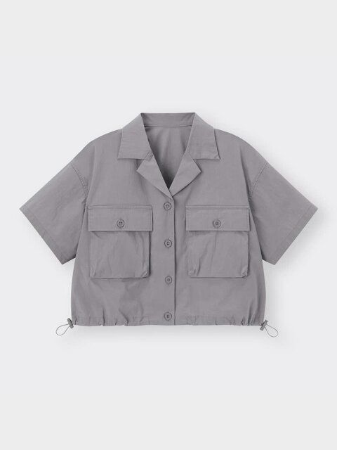 GUのユーティリティショートシャツ
