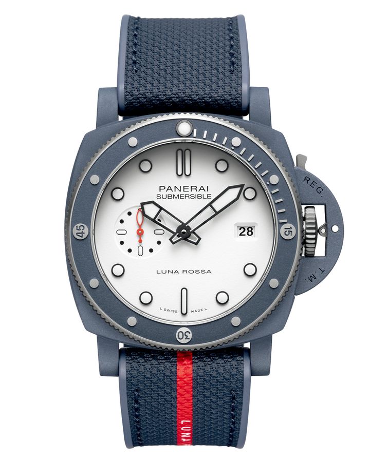 サブマーシブル クアランタクアトロ ルナ・ロッサ Ti-Ceramitech™