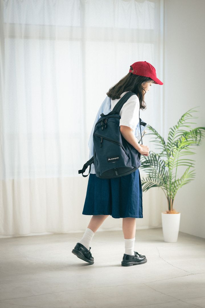 トレンドの“デニムスカート”コーデ2選。152cmならではの着こなしって？【FUDGE FRIEND おしゃれさんの毎日コーディネート｜大島花菜】