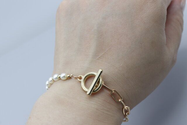 セリア ブレスレット チェーン デザイン