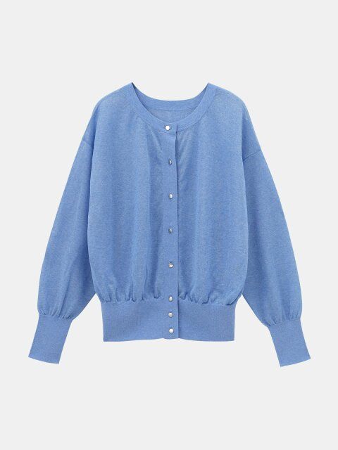 2024夏PLSTレディースシアー2WAYカーディガン