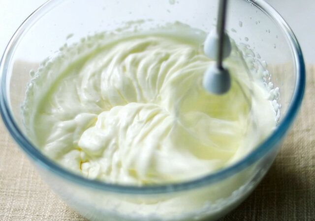 ホイップクリームを作る