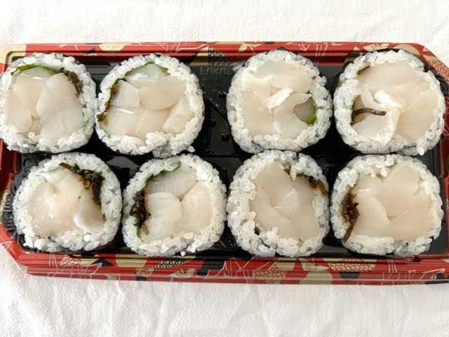 魚萬 ほぼ海鮮巻き「ほたて」8個