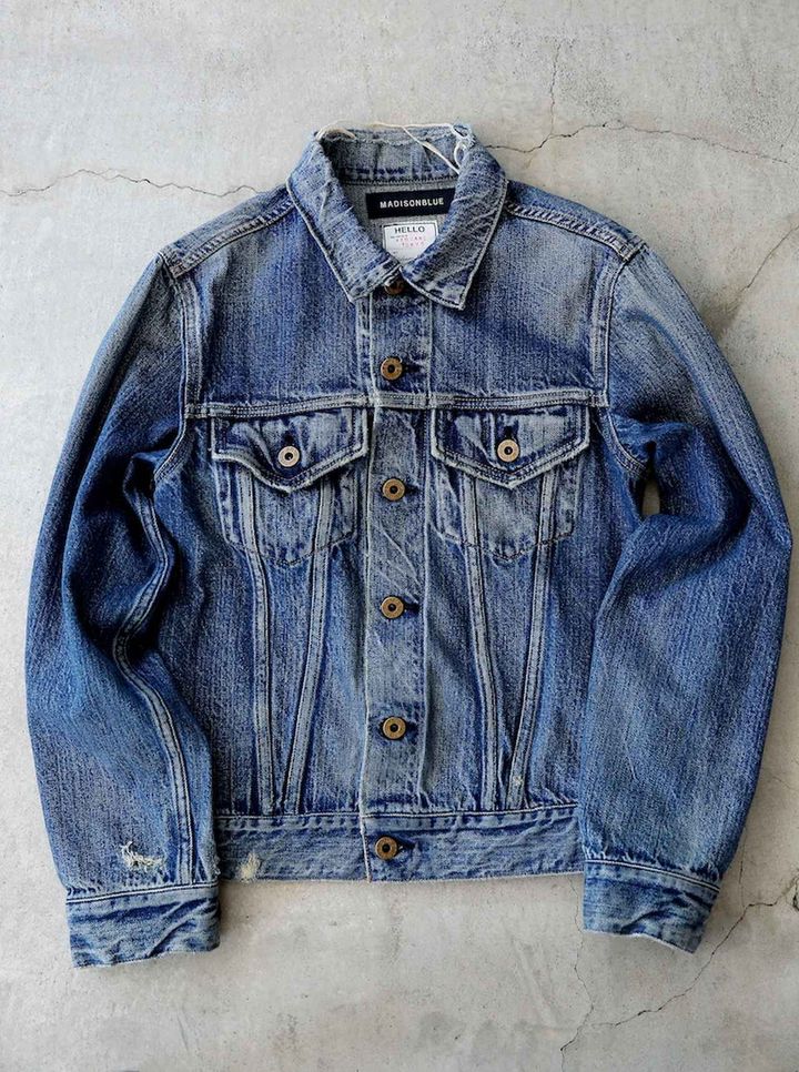 画像: 「AGGY Jean Jacket」￥102,300 ※00、01、02、03、04の5サイズ展開 出典：マディソンブルー