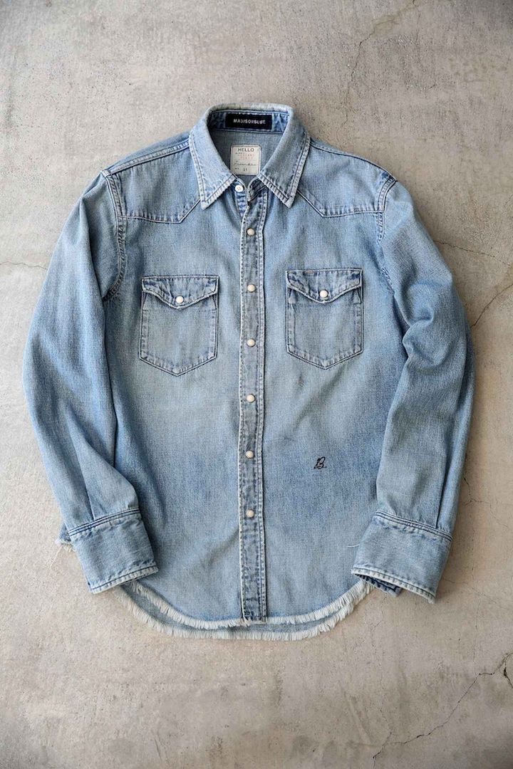画像: 「AGGY Western Shirt」￥78,100 ※00、01、02、03の4サイズ展開 出典：マディソンブルー