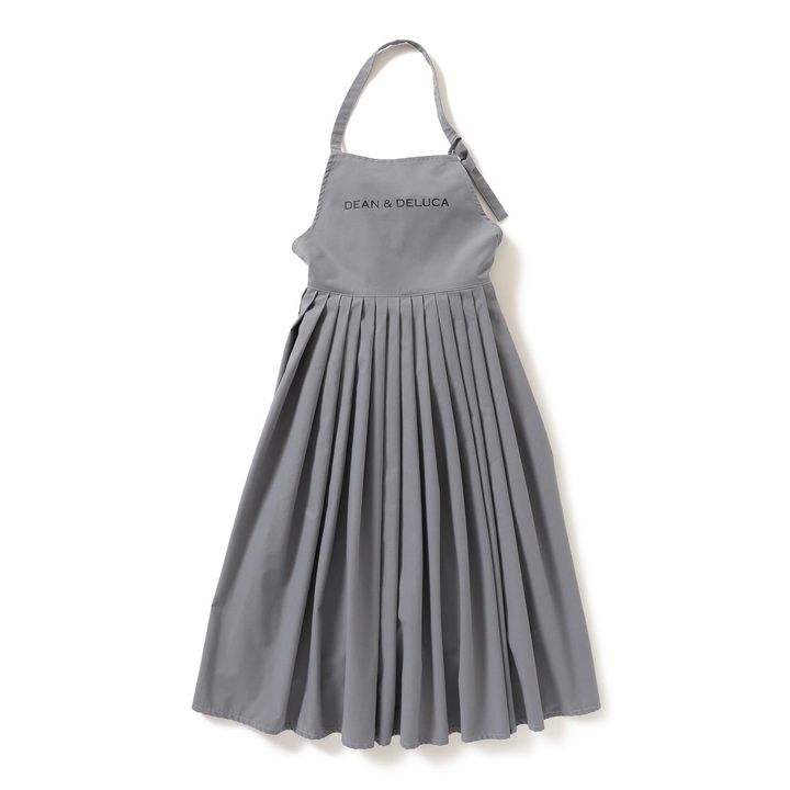 画像: 【DEAN & DELUCA × BEAMS COUTURE】「フレアのエプロンドレス」（チャコールグレー）（税込）¥13,200（税込）