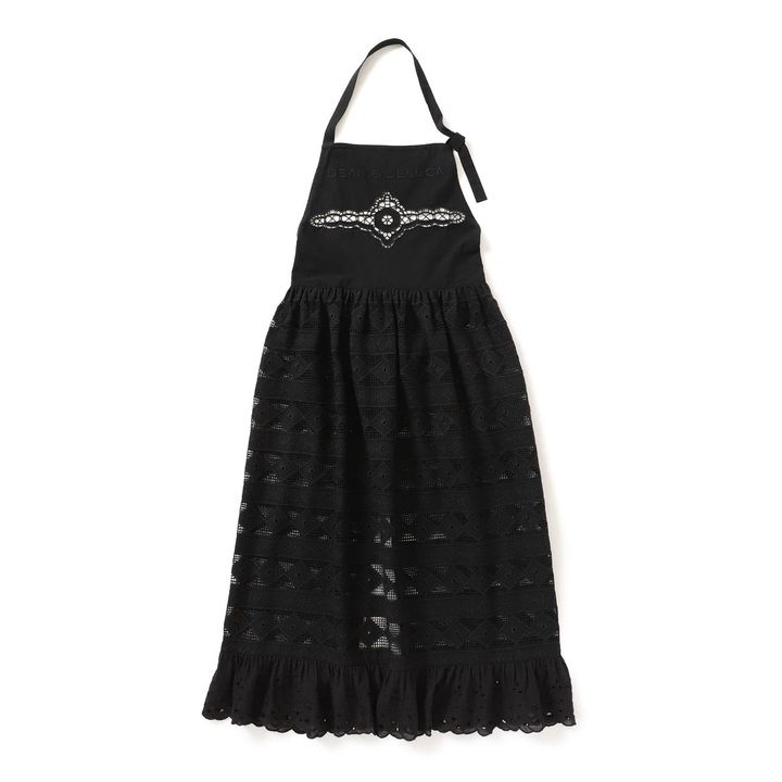 画像: 【DEAN & DELUCA × BEAMS COUTURE】「レースのエプロンドレス」（白、黒）各¥15,400（税込）