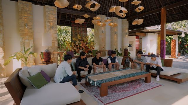 男性メンバーどうし、バチバチの探り合い