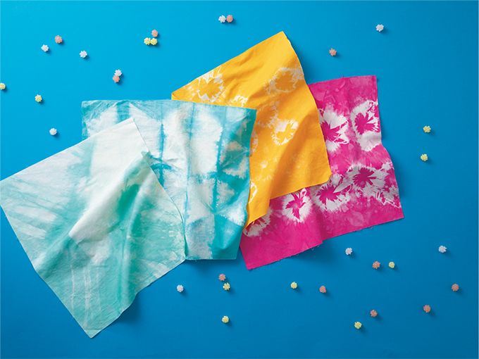 ビー玉を使った絞り染めが星みたい！ 七夕の「天の川タペストリー」の作り方の画像1