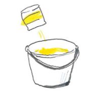 ビー玉を使った絞り染めが星みたい！ 七夕の「天の川タペストリー」の作り方の画像3