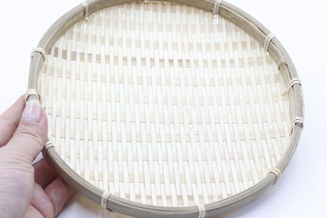 ダイソー 竹浅ざる