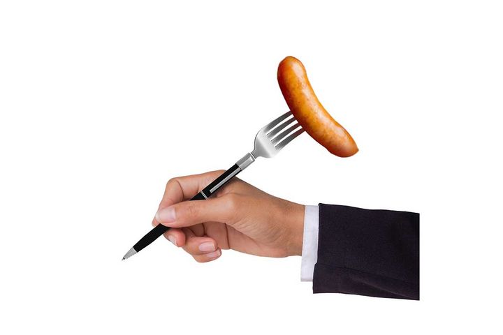 シャウエッセンのようなシャーペン「シャウペン」