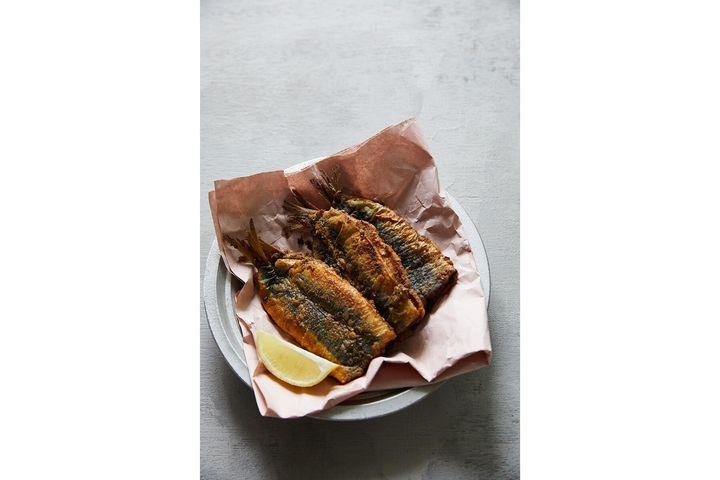 ジュワっと香り高い“いわしのフライ”