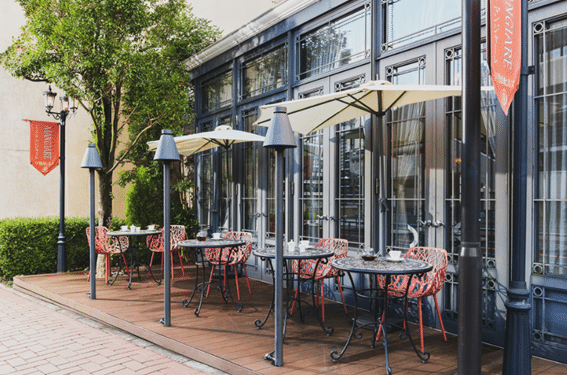 テラス席の画像